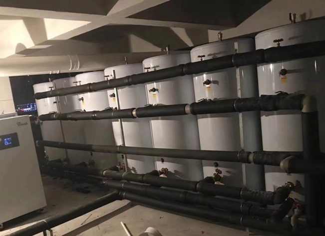 Portable Hot Water Storage Tank Titanum Coil Heat Exchanger Long Life Span