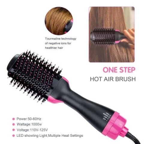 OEM Logo Customization Hair Dryer & Volumizer Hot Air Styler Brush Salon Hair Brush