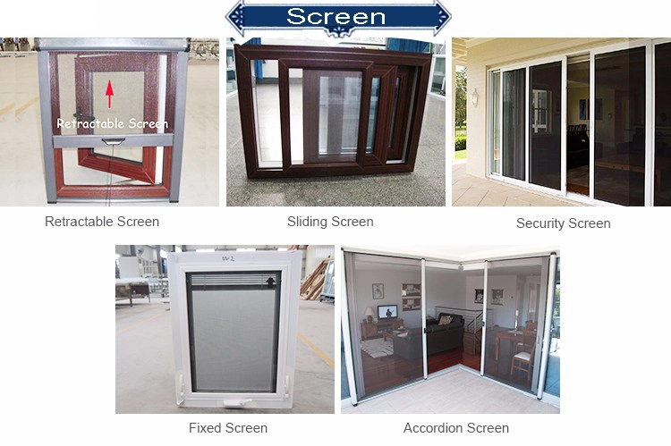 UPVC Waterproof Frosted Glass Bathroom Windows in China
