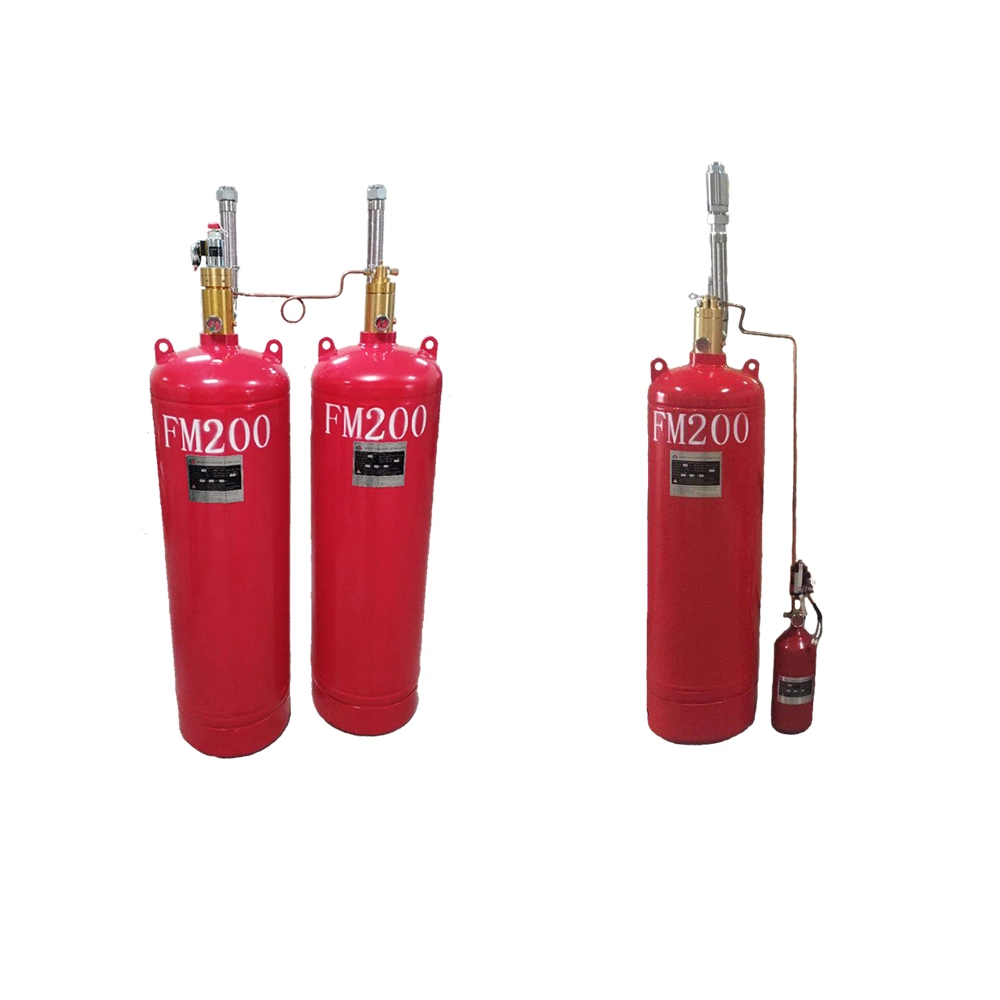 Pipe Type FM200 Valve Fire Suppression System, Hfc-227ea Gas Fire Extinguisher