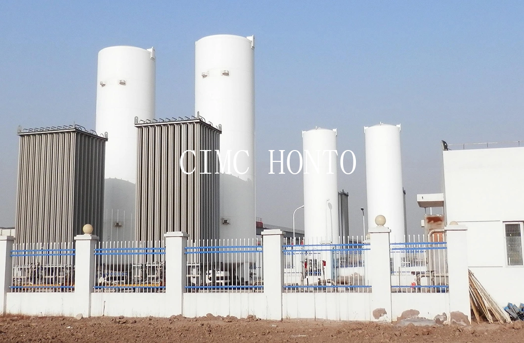 Price Cryogenic Industrial Bulk Liquid Oxygen Nitrogen Gas Storage Tank