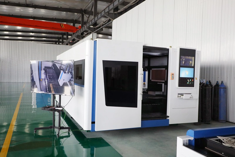 Automatic Exchange Platform Fiber Laser Cutter with Protective Cover Remax 3015 for Metal Sheet with CE