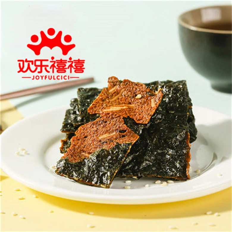 30g Spicy Roasted Seaweed Cod Fillet Convenient Seaweed Sandwich Snacks Roasted Algae