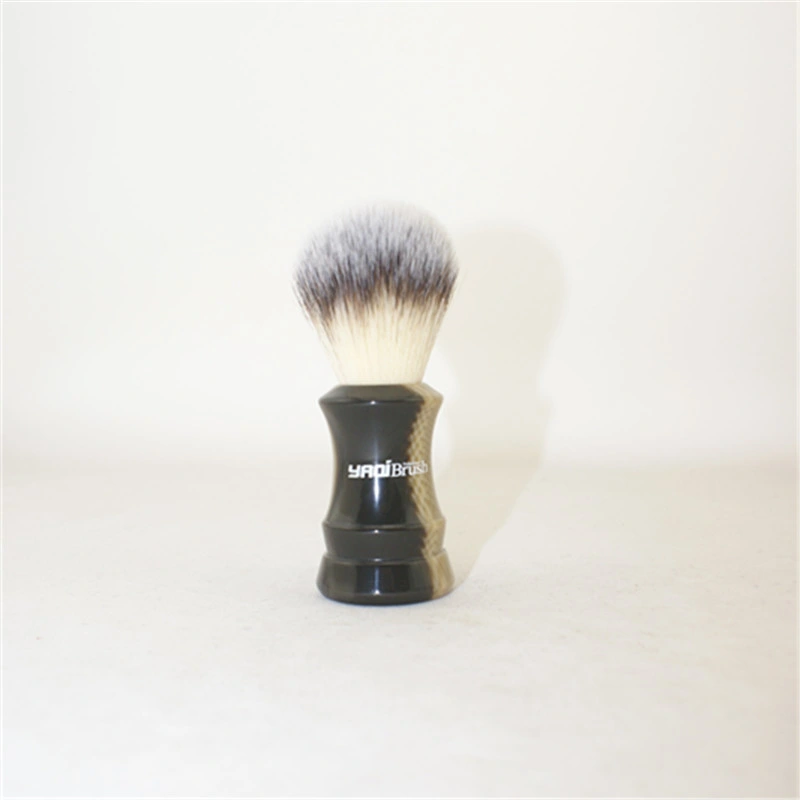 Yaqi Brush Resin Handle Barber Beard Brush Badger Hair Synthetic Hair Knot Shaving Brush