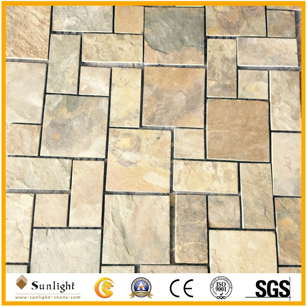 Hot Sale Natural Split Black Slate Stone for Floor Tiles, Roofing Slate
