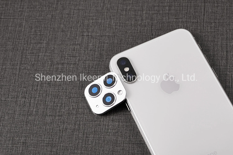 Alloy Metal Camera Lens Cover Seconds Change for iPhone 11 PRO Lens Ring Cover for iPhone X Xs Max Camera Protective Cover