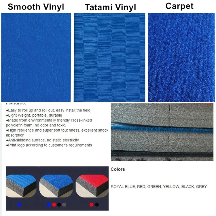 Carpet Surface Elastic Sporting Cover Wrestling Roll Mat