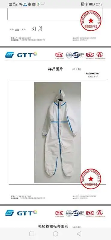 Disposal Protective Cloth Protective Suit Surgical Clothes Clothing Cloth Cover All