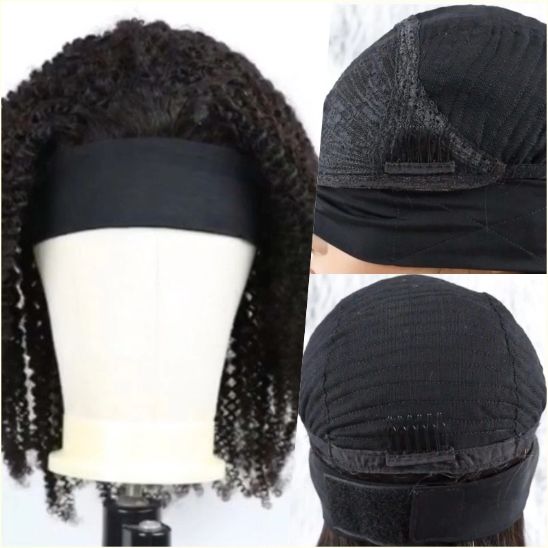 Curls Human Hair Wig Popular in Africa for Black Woman