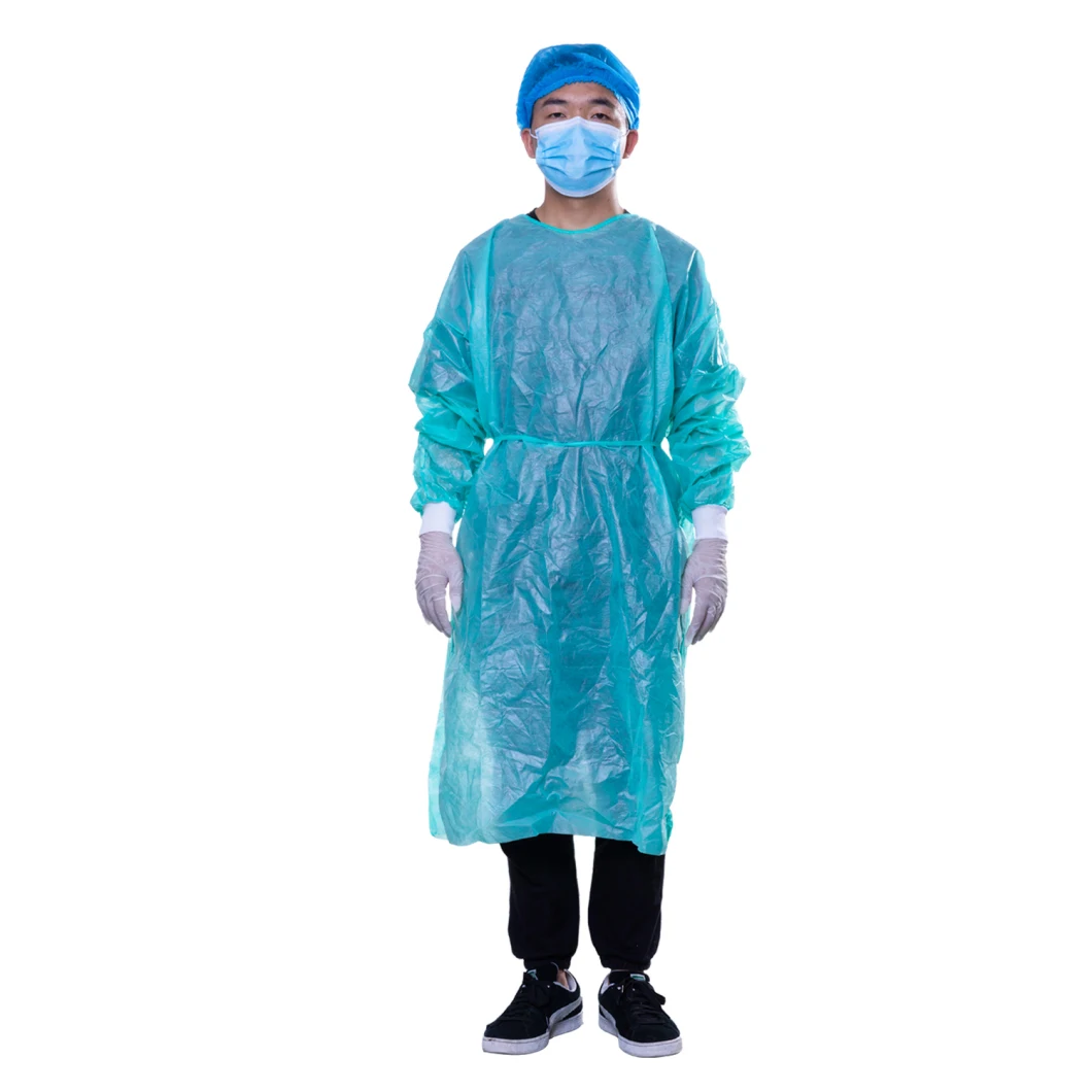 Disposable Coverall Medical Protective Suit Coveralls Protective Clothing PP+PE 35G/M2 (EO sterile)