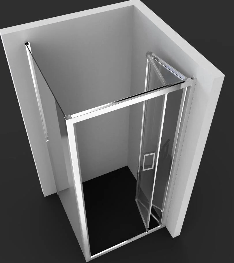 Bi-Fold Glass Sliding Shower Door/Room/Screen