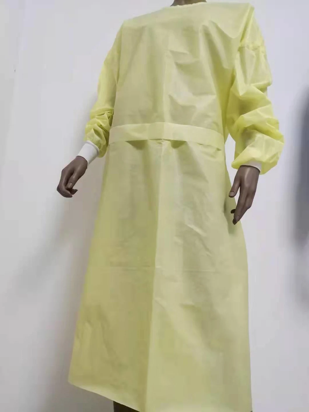 Disposable Isolation Clothing Protective Clothing, Coating Material PP + PE SMS Material Disposable Isolation Clothing