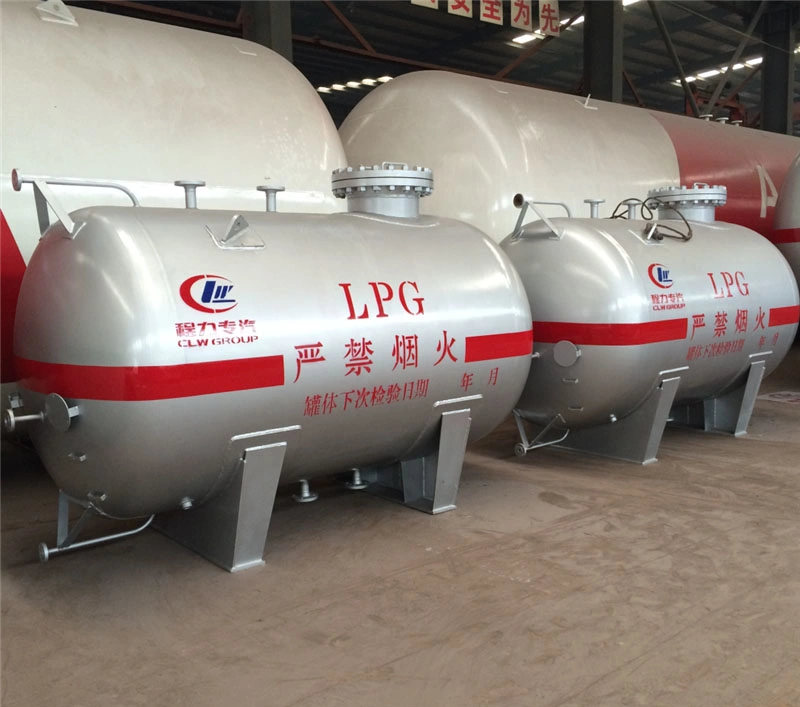 5m3 to 200m3 LPG Storage Above Ground Propane Gas Loading LPG Tanks