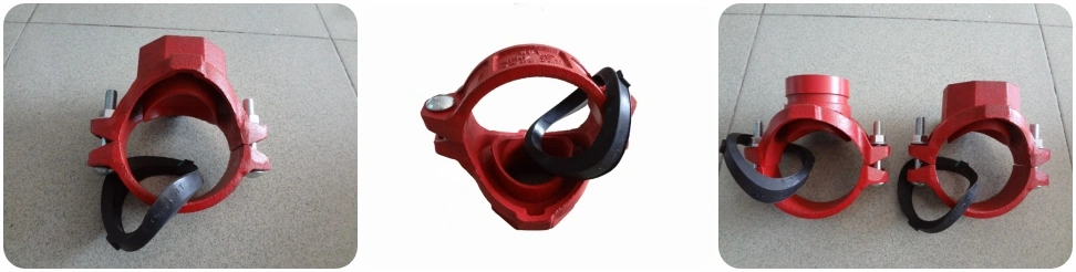 High Quality Threaded Mechanical Tee / Dci Threaded Mechanical Tee for Fire Protection System / Reducing Tee Threaded