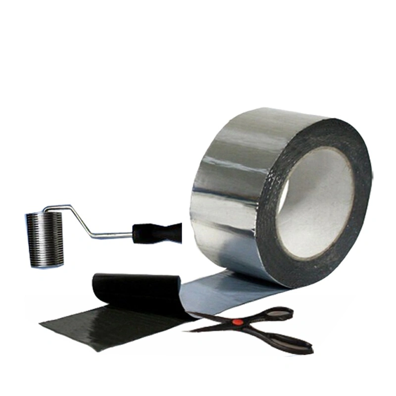 Self Adhesive Bituminous Flashing Tape with Aluminum Foil Cover