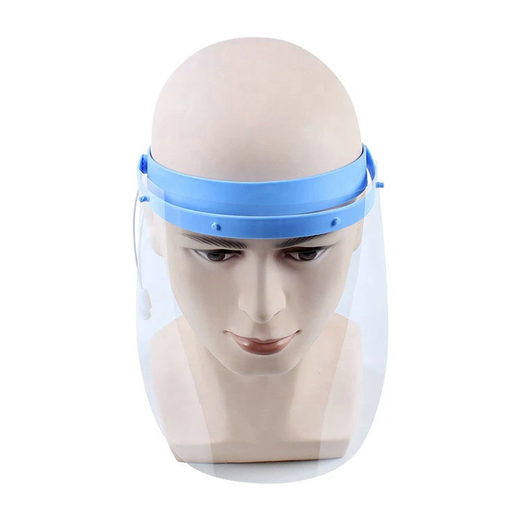 Factory Wholesale Double-Sided Antifog Protective Pet Face Shield Mask