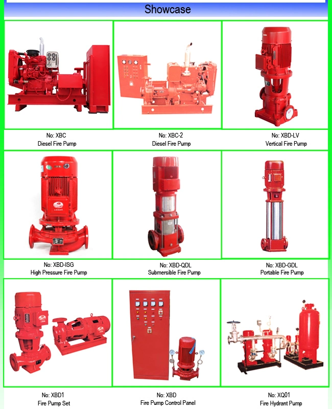 Fire Fighting Pumps with Fire Hydrant Pump