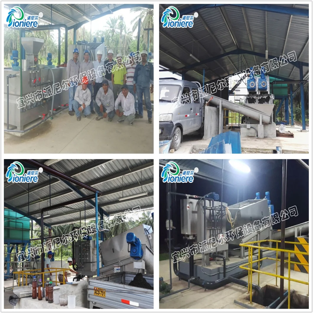 Sludge Dewatering Equipment for Waste Gas Treatment of Sewage Treatment