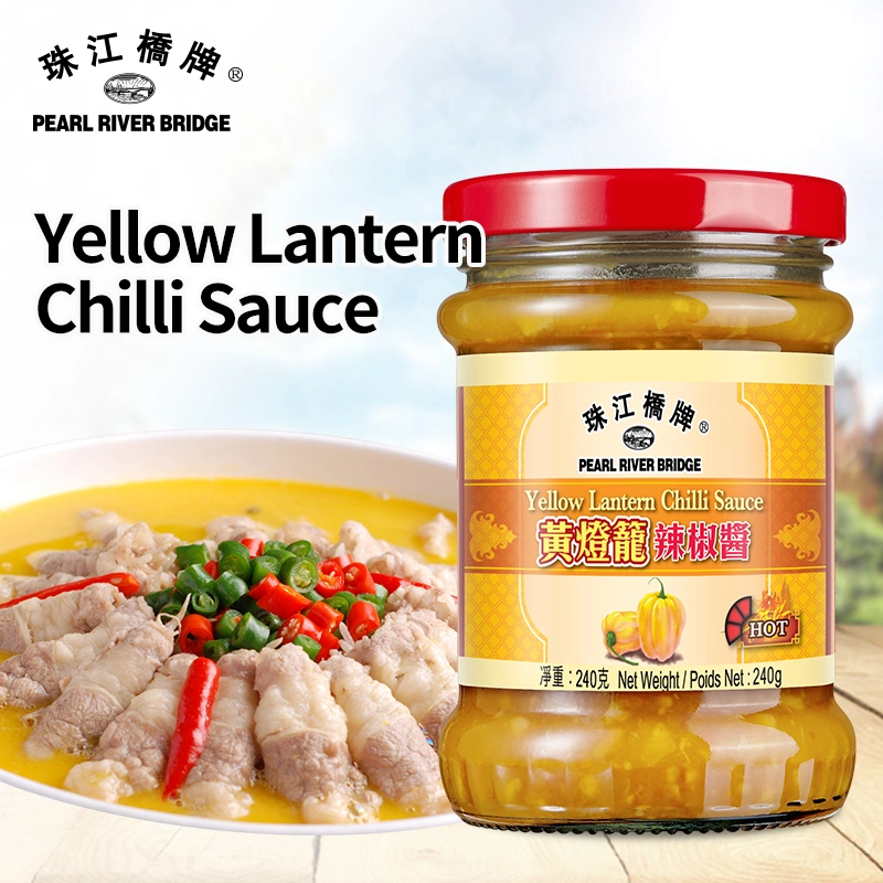 Yellow Lantern Chilli Sauce 240g Pearl River Bridge Chinese Spicy Sauce Hot Sauce