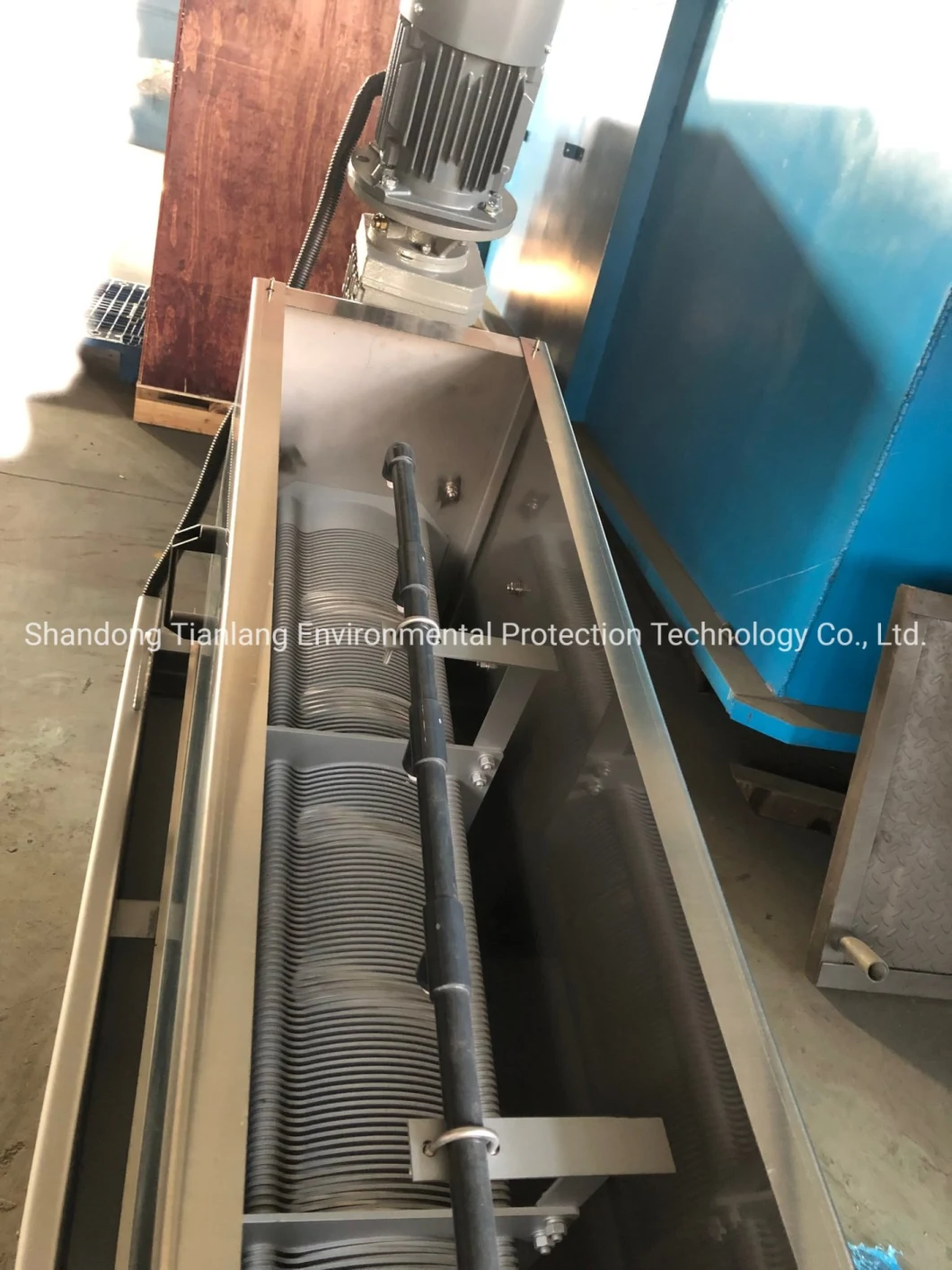 Automatic Sludge Dehydrator Volute Screw Filter Press for Mud Waste Water Treatment Slurry Mud Sewage Dewatering Treatment Machine
