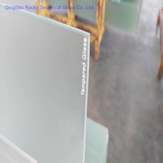 4mm 5mm 6mm Frosted/Reflective/Color/Toughened/Tempered Glass for Windows and Doors