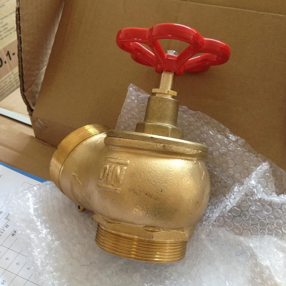 Bsp Oblique Fire Hose Hydrant Landing Valve Parts