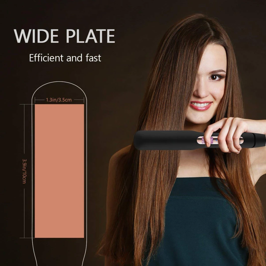 Wide Plate Professional Hair Straightener (V193)