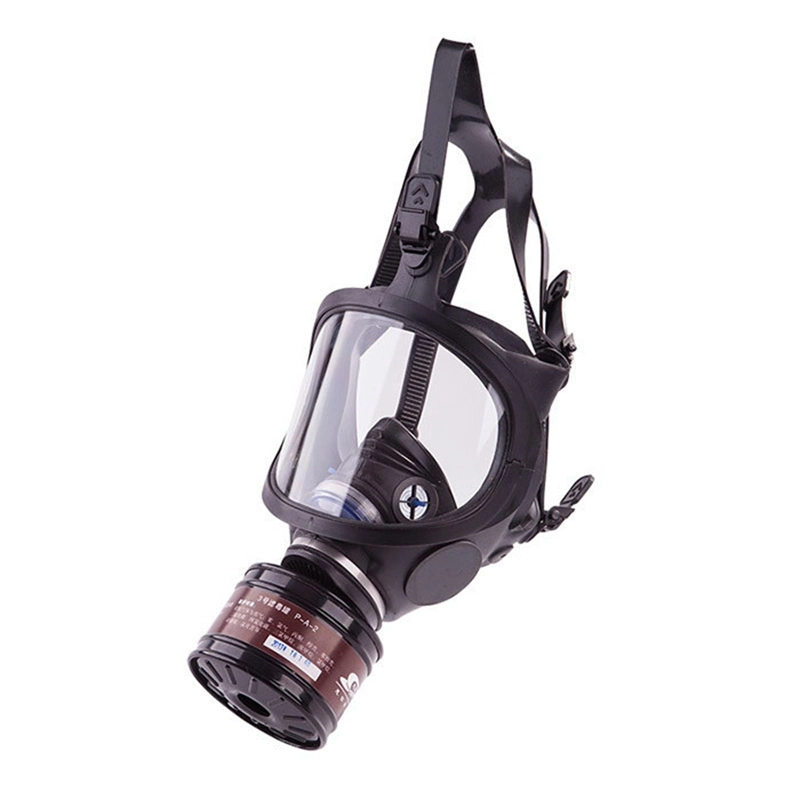 Toxic Gas Mask Working Safety Gas Mask Particulate Protection Anti Fog Full Face Mask