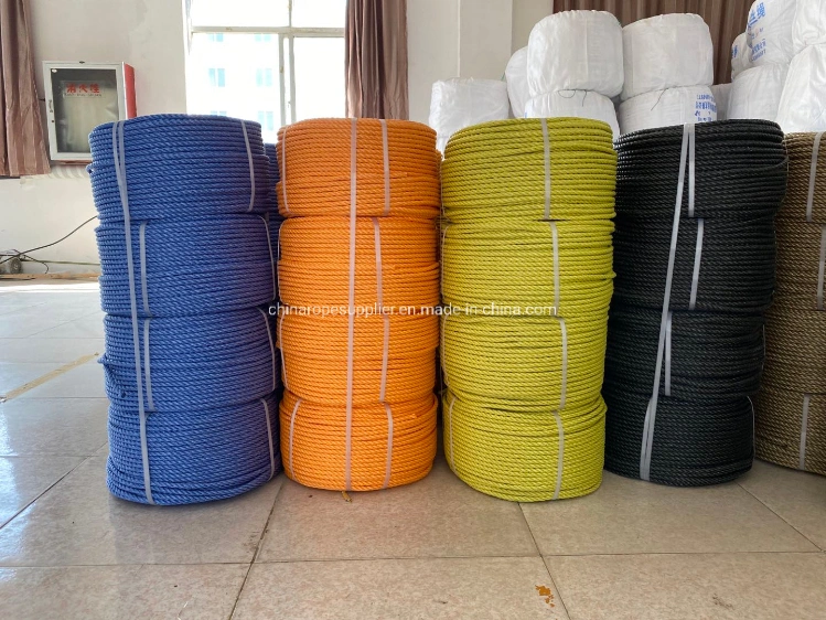 PP Rope Twist Rope Colorful Rope Braided Rope Twisted Tying Polypropylene Rope