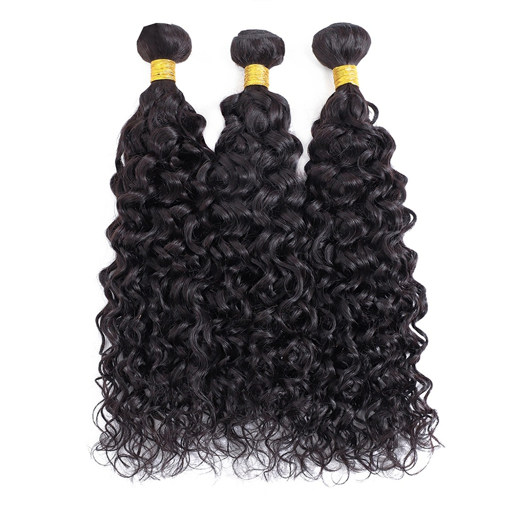 Factory Wholesale Hair Extensions for Curly Hair Thick Human Water Wave Hair