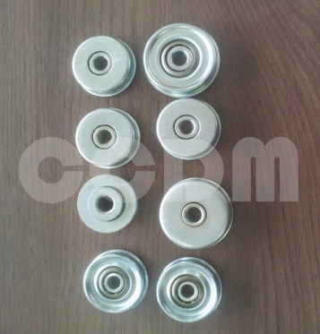 ISO9001 Steel/Plastic Housing Pressed Roller Bearing for Conveyor Roller