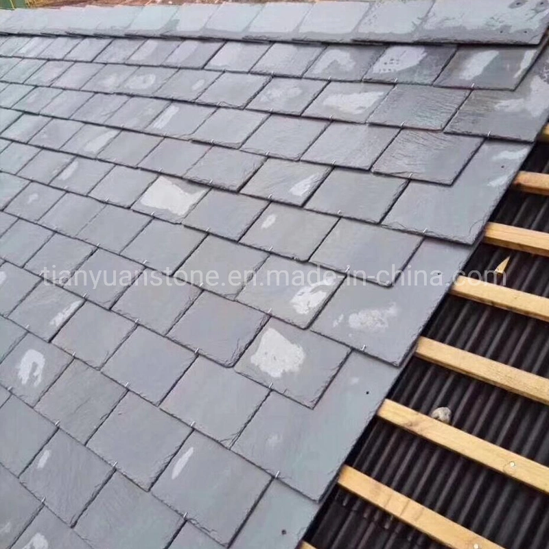 Cheapest Black Slate Roof Tile Culture Slate for Wall Cladding