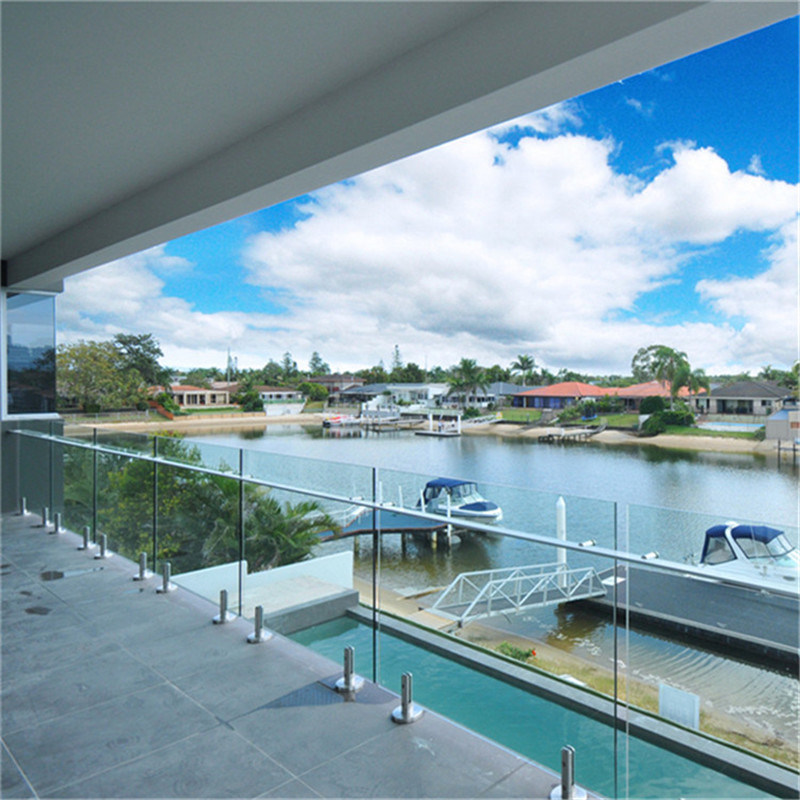 Spigot Glass Railing for Balcony or Pool Frameless Glass Balustrade
