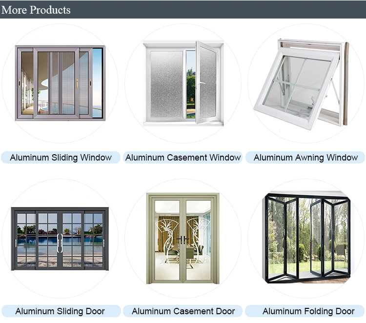 Custom Home Office Arched Windows Designs Arch Powder Coated Aluminum Glass Window with Grill Design