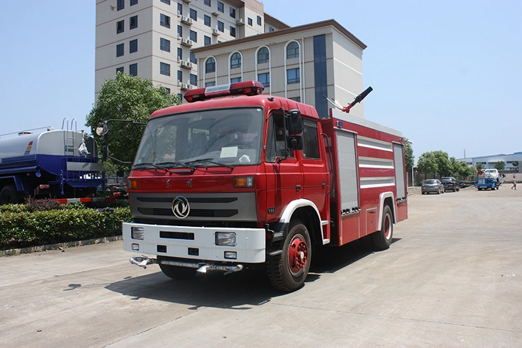 4X2 6m3 Water Tanker 2m3 Foam Water Tank Resuce Fire Engine Fire Truck