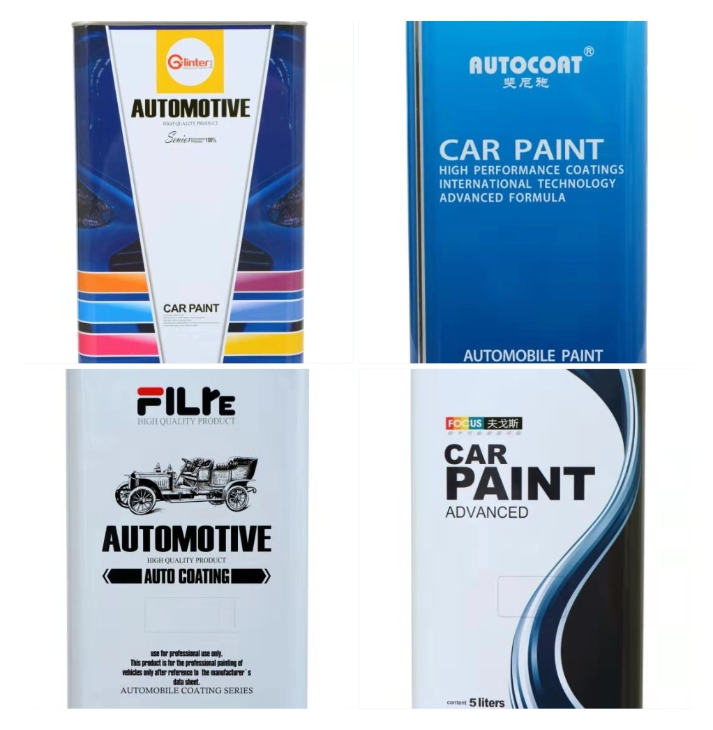 Acrylic Car Body Spraying Coatings Car Paint High Gloss Auto Paint Glinter HS Ceramic Clearcoat