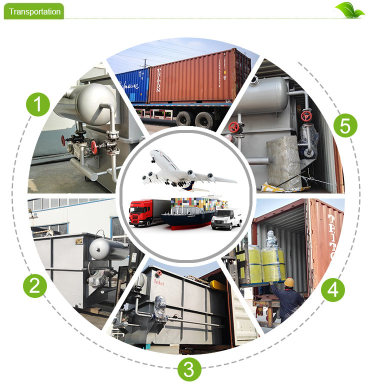 Daf Dissolved Air Floatation, Domestic Sewage Oil-Water Separation Treatment Device