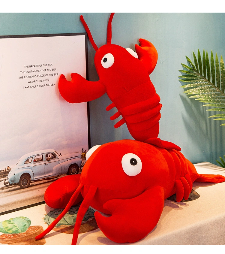 Simulation Crayfish Large Pillow Sleeping Pillow Crayfish Cute Doll Toy