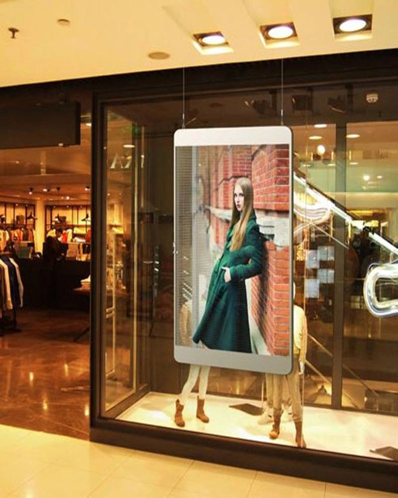SMD Clear Fixed Glass Window Transparent Indoor LED Display