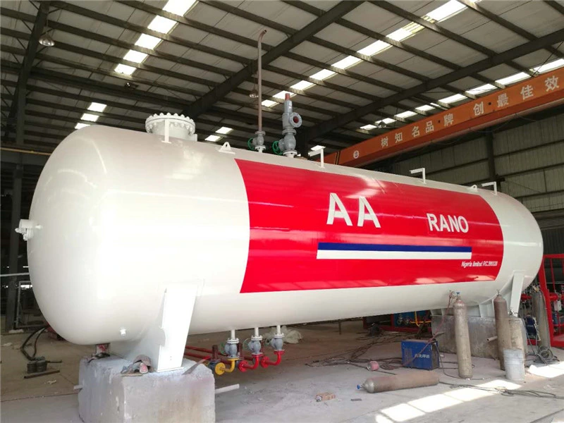 10 Tons, 20 Tons, 30 Tons Above Ground Storage LPG Propane Tank for Sale