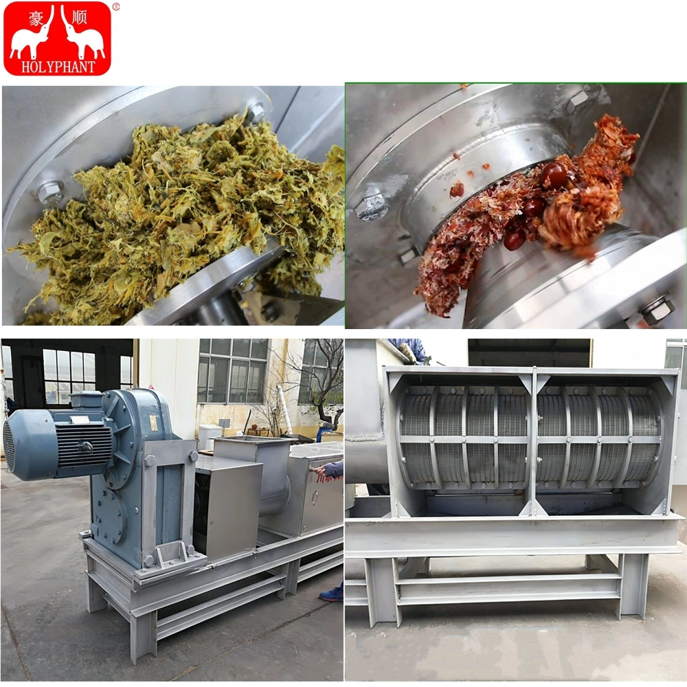 Cassava Sludge Dewatering Screw Press, Solid Liquid Separator, Sludge Dehydrator