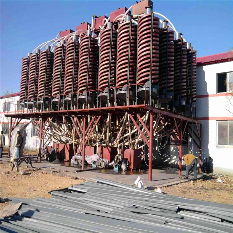 Chromite and Iron Ore Selection Use Gravity Spiral Chute
