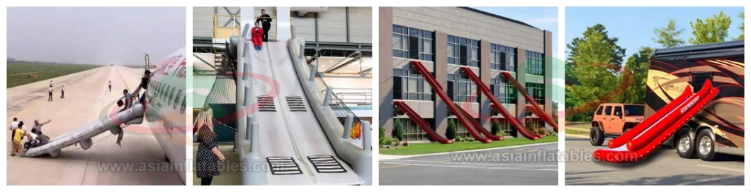 Customize Air Training Inflatable Emergency Escape Slide / Inflatable Escape Ship Slide