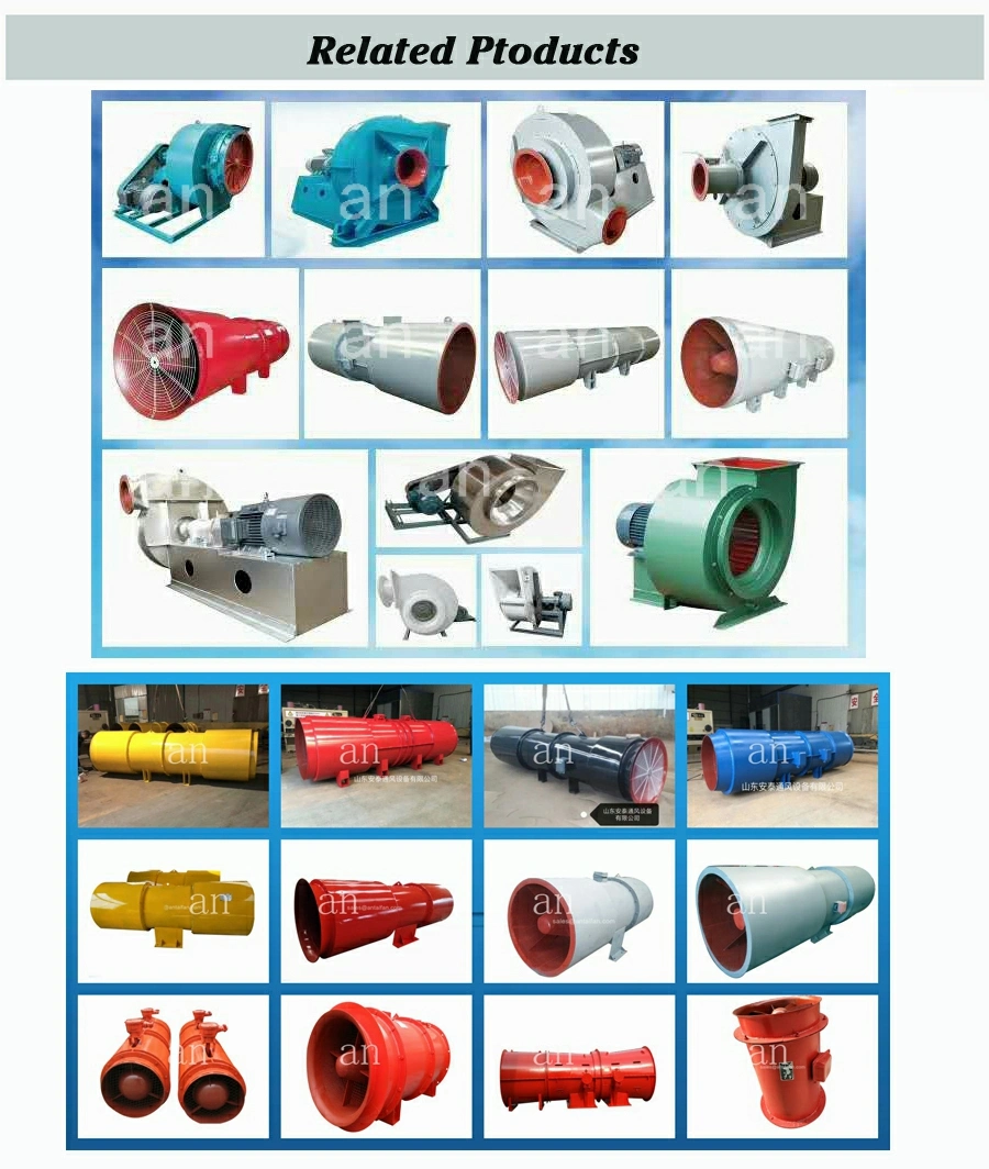 5-51 Medium Pressure Induced Draft Iron Centrifugal Industrial Blower for Dust Exhaust ISO
