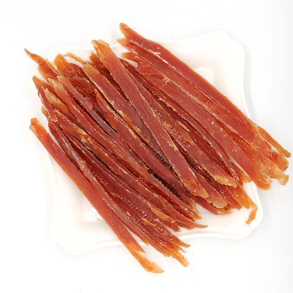 Natural Pet Feed Snacks Duck Breast Jerky Slice Treats for Dogs