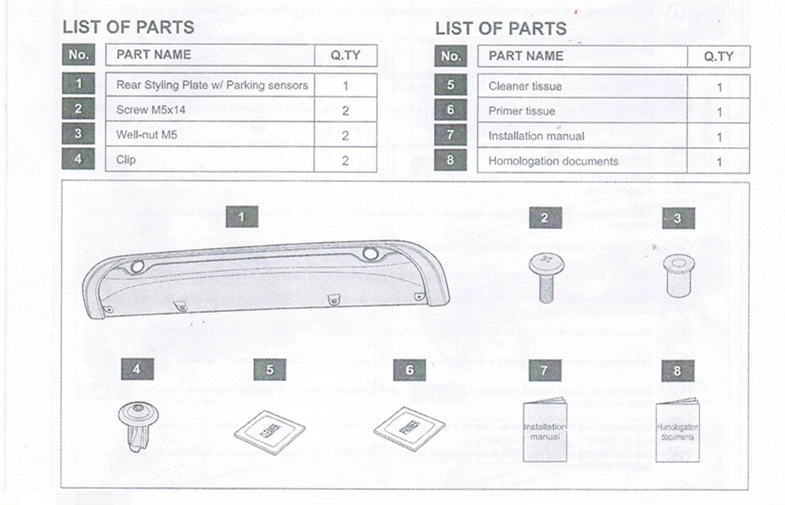 Car Parts Auto Accessory Bumper Skid Plates for Nissan Qashqai 2015-2018 Protection Board