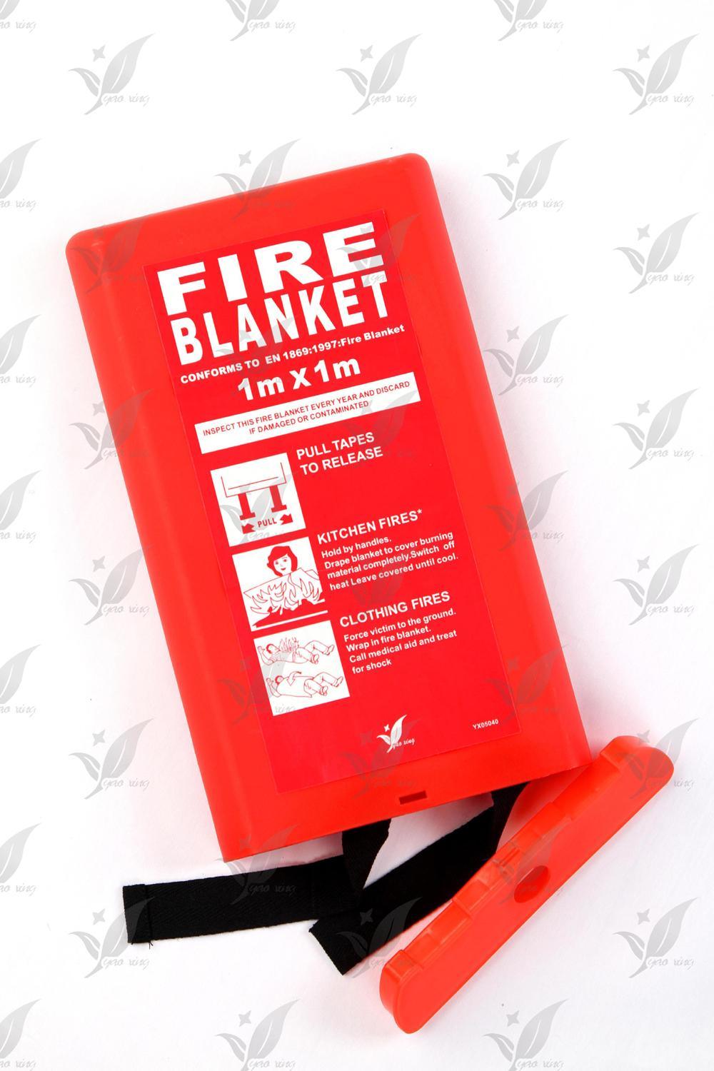 Fiberglass Fire Blanket Kitchen Blanket for Fire Fighting
