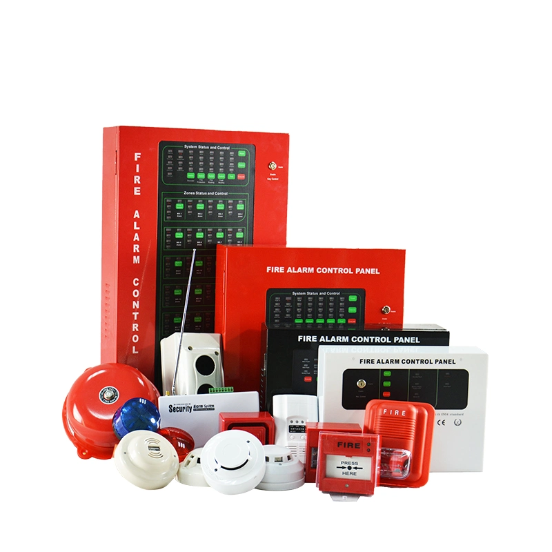 4 Zones Fire Alarm Monitor Fire Control Panel with Warranty