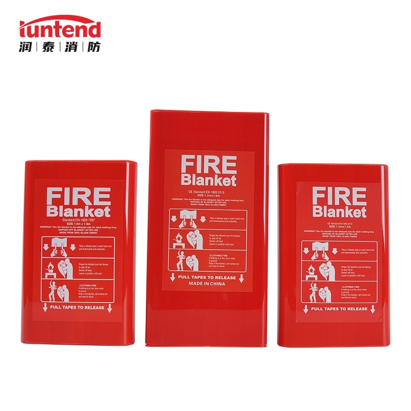 OEM / En1869 Fire Blanket / Reach / BSCI / ISO9001 Customizable Fireproof and Heat Resistant Fire Blanket