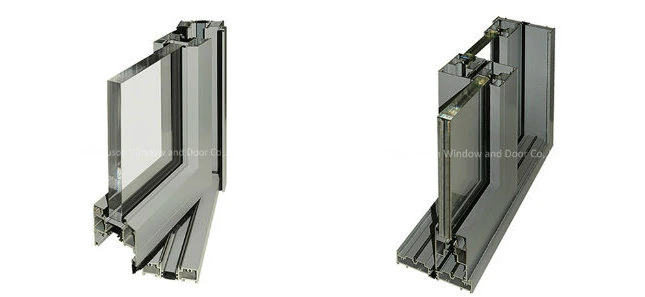 Middle East Design Sliding Door, Glass Sliding Door, Thermal Break Sliding Door